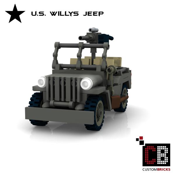 Custom WW2 U.S. MB Willys Geländewagen