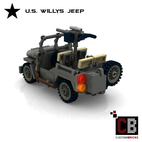 Custom WW2 U.S. MB Willys Geländewagen