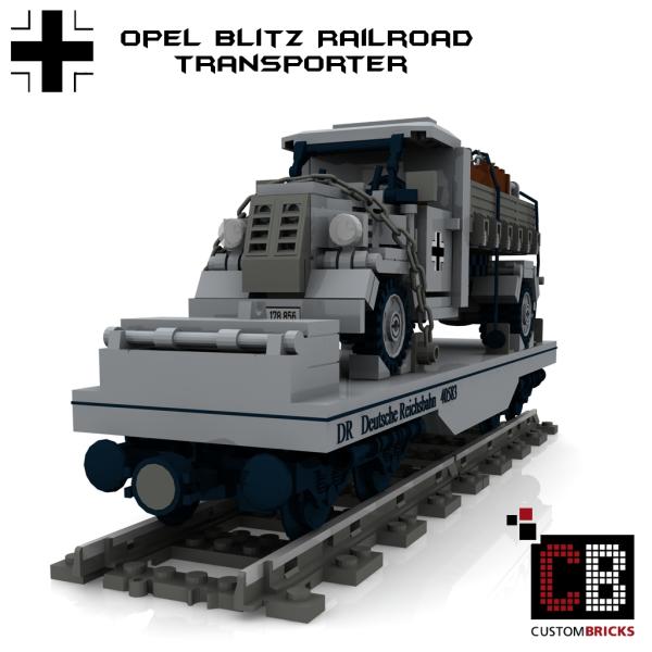 Custom WW2 Transportwaggon mit Opel Blitz