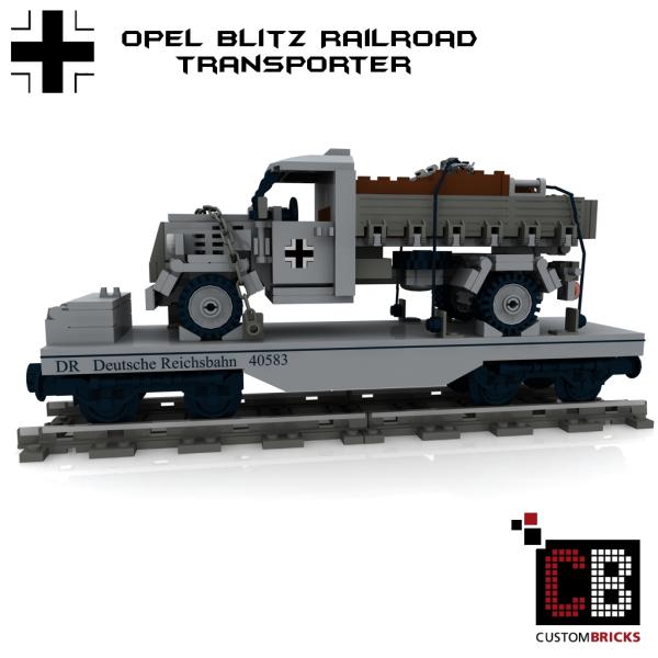 Custom WW2 Transportwaggon mit Opel Blitz