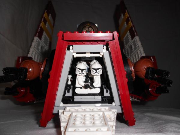 Custom NRAS - Nu Republic Attack Shuttel for Star Wars