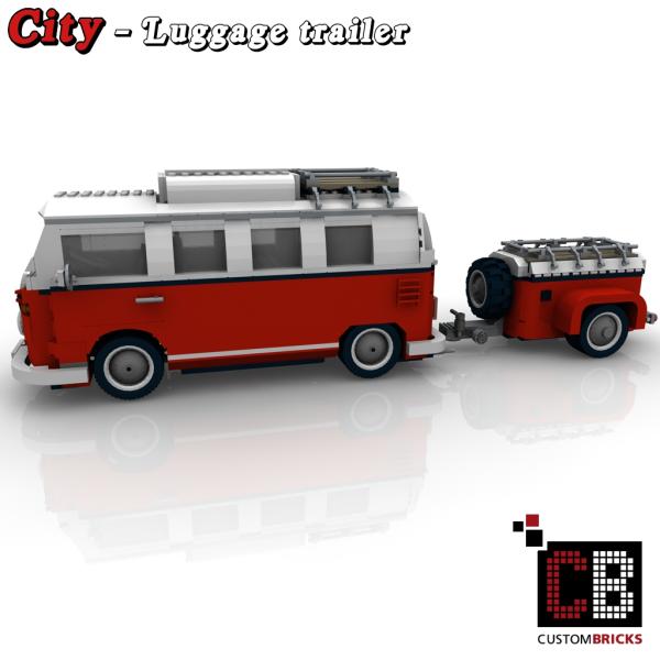 Custom T1 Luggage Trailer - Sport Edition
