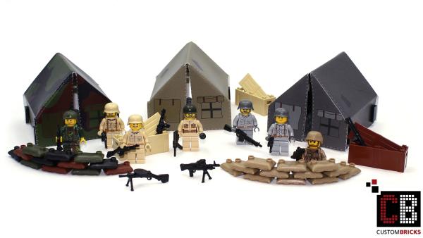 Custom WW2 Militär Zelt Bauanleitung