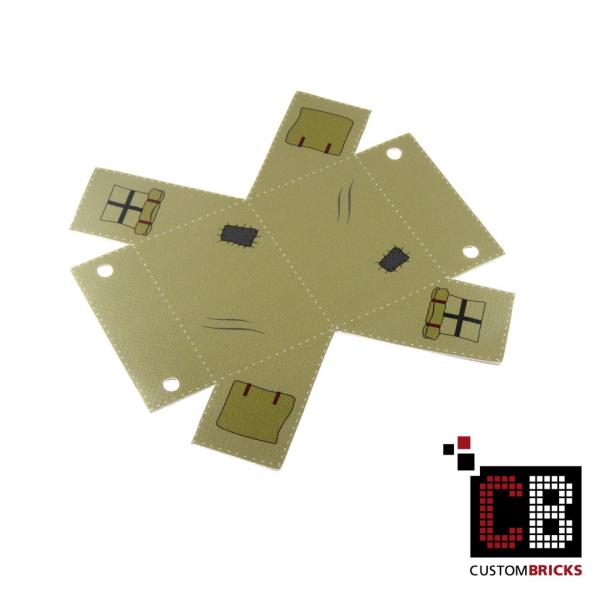 Custom WW2 Zelt - dark tan
