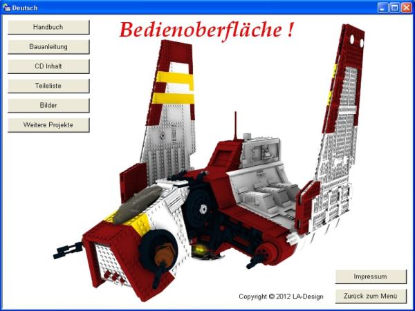 Custom NRAS - Nu Republic Attack Shuttel für Star Wars