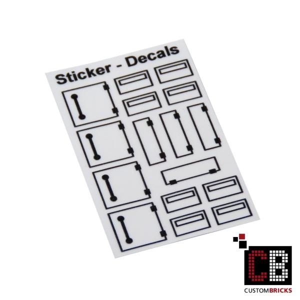 Custom Sticker Panzerluken - Klappen