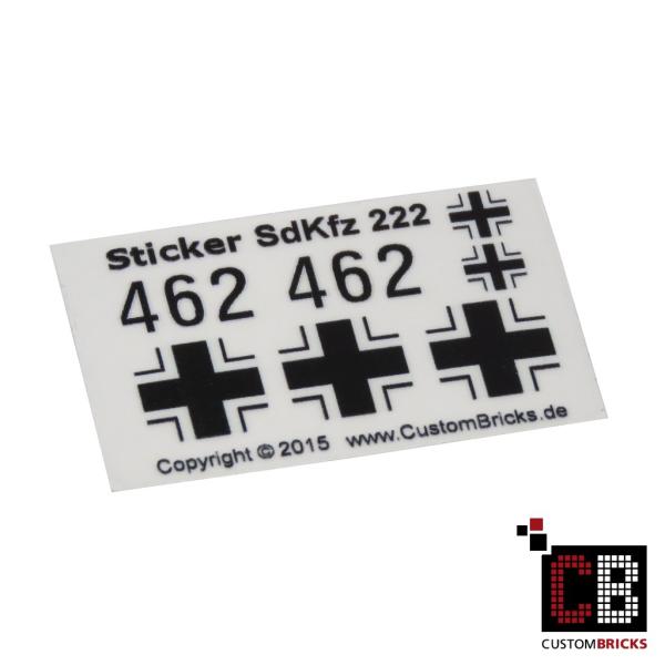 Custom Decals SdKfz 222 Armored Car