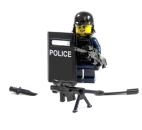 Custom Figur Spezialeinheit SWAT aus LEGO® Teilen mit Custom Zubehör
