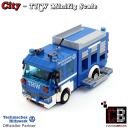 THW Equipment vehicle GKW 2 made of LEGO® bricks