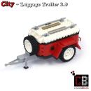 Luggage trailer 2.0 T1 10220 - Red - made of LEGO® bricks
