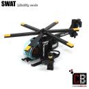SWAT MH-6 Little Bird made of LEGO® bricks