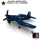 WW2 Warplane - Vought F4U Corsair - Blue Edition