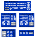 Custom Sticker - THW Modell Set