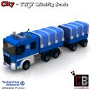 Custom THW Model - Truck long with trailer