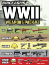 Custom BrickArms WWII Waffen Pack v2 WW2 for LEGO ® figures