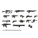 Custom BrickArms WW2 Weapons Set 18 weapons and accessories for LEGO ® figures