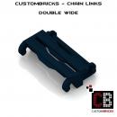 CustomBricks Chain Links - 100x Double Wide