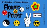 Custom Decals Flower Power