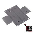 Custom WW2 tarpaulin grey with emblem
