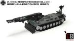 CUSTOM Bundeswehr Bridge-laying tank Biber made of LEGO® bricks
