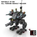 Custom AT-AW - All Terrain Assault Walker for Star Wars