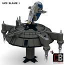 Custom UCS Slave I + Kamino Landingplatform for Star Wars