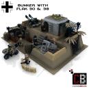 Custom WW2 Normandie Bunker - Flak 30 & Flak 38