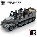 Custom WW2 SdKfz 7 - Troop Carrier