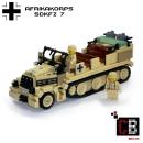 CUSTOM WW2 Afrikakorps SdKfz 7 out of LEGO® bricks